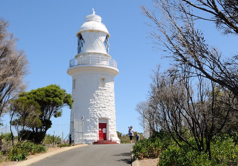 The Cape Naturaliste Lighthouse offers breathtaking 360-degree views of the surrounding coastline and Geographe Bay