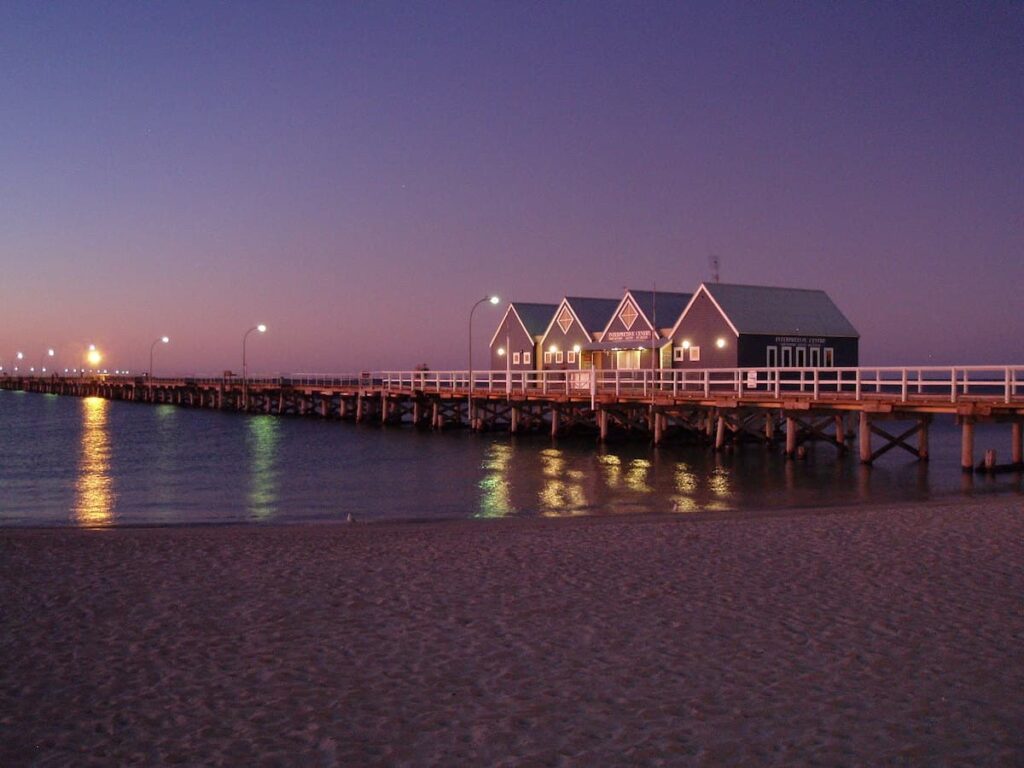 Sunset at Busselton Jetti