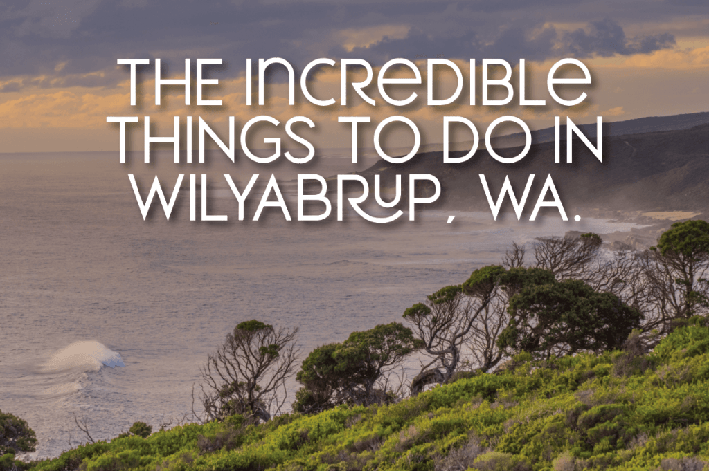 Beautiful coastal view of Wilyabrup.