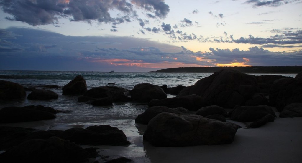 Sunrise in Bunker Bay